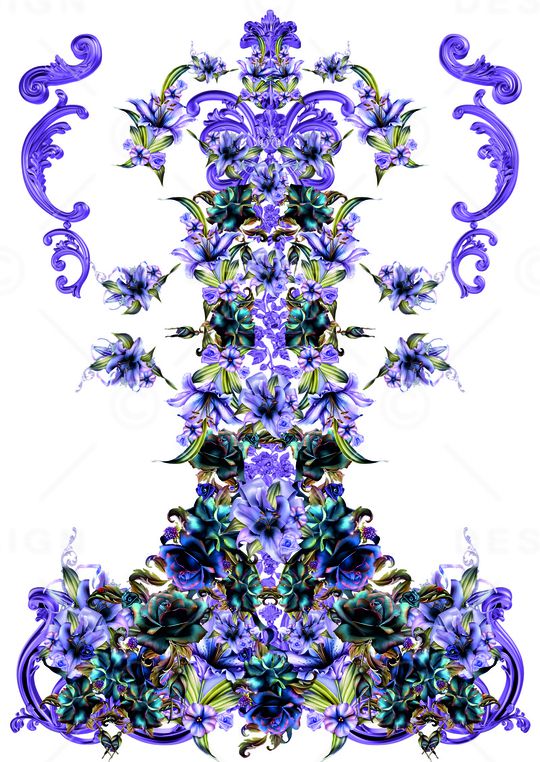 Beautiful印花华亿平台图片