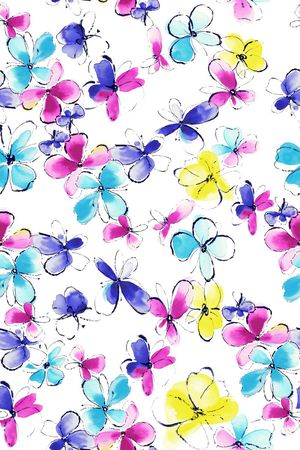 花朵印花华亿平台图片