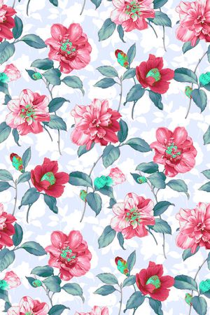 面料花印花华亿平台图片