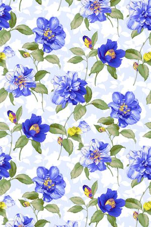 面料花印花华亿平台图片