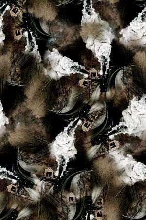 抽象印花华亿平台图片