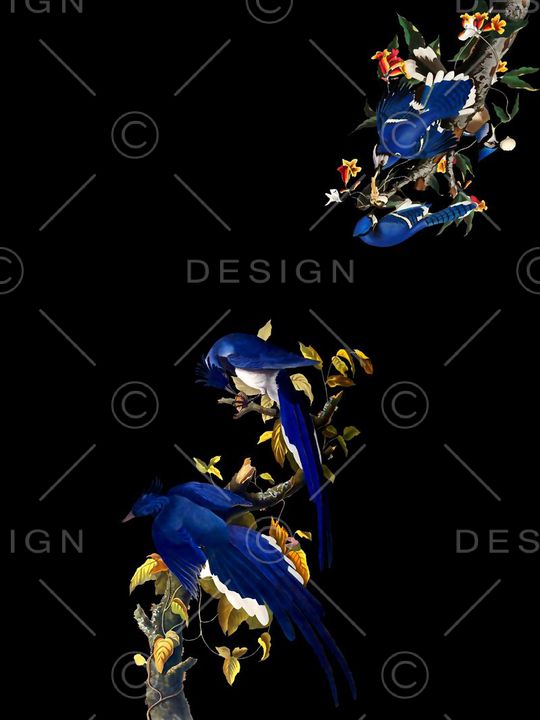 鸟印花华亿平台图片