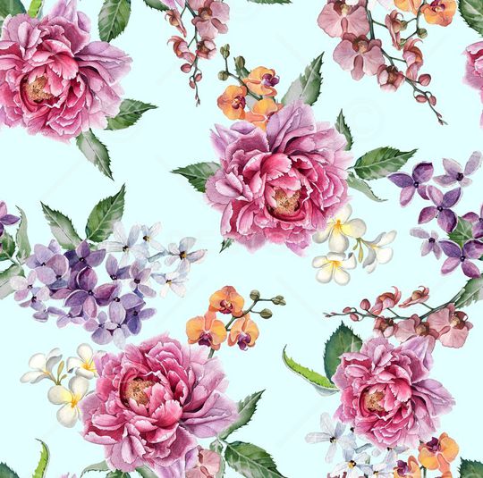 花朵印花华亿平台图片