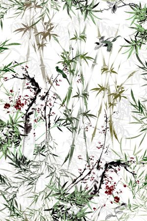 竹印花华亿平台图片