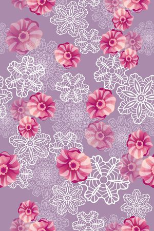 花朵印花华亿平台图片