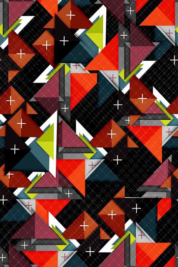 方格印花华亿平台图片