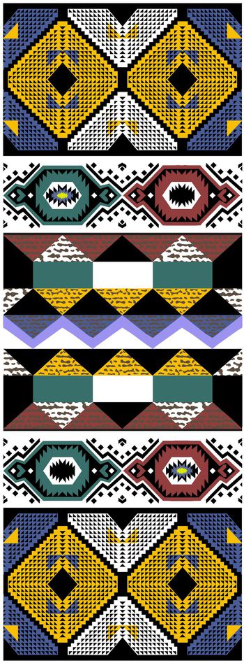 几何印花华亿平台图片