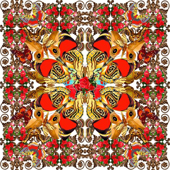 Butterflies印花华亿平台图片