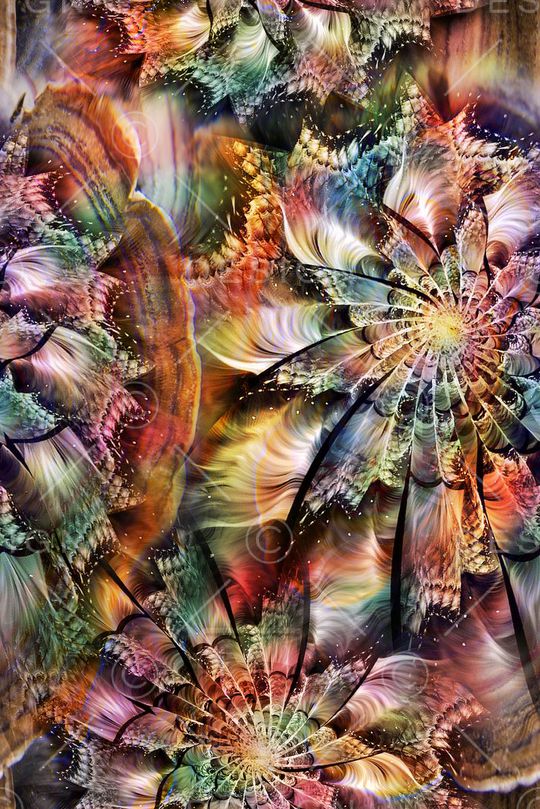 抽象印花华亿平台图片