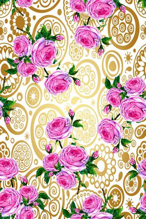 水彩印花华亿平台图片