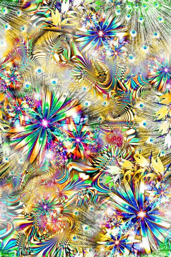 分形印花华亿平台图片