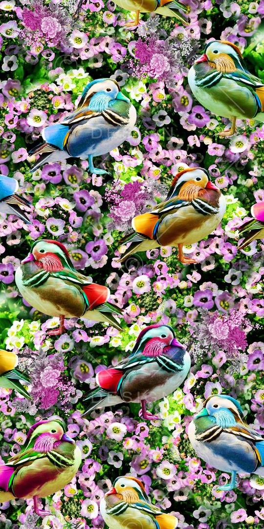 炫彩数码风印花华亿平台图片