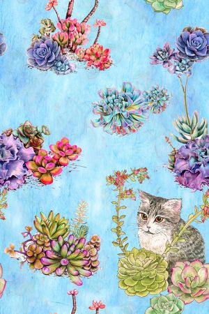 植物印花华亿平台图片