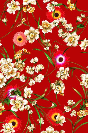 面料花印花华亿平台图片