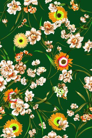 面料花印花华亿平台图片