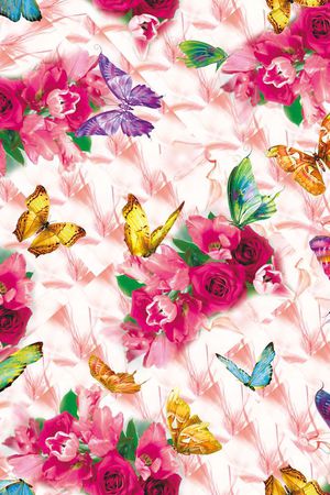 抽象印花华亿平台图片