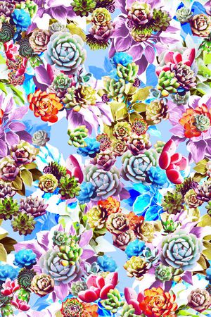 花朵印花华亿平台图片