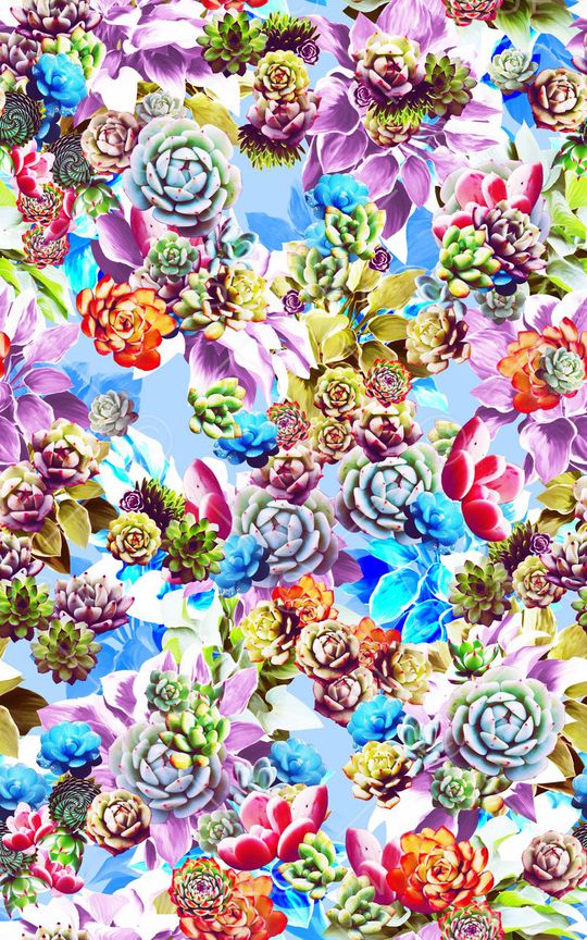 花朵印花华亿平台图片