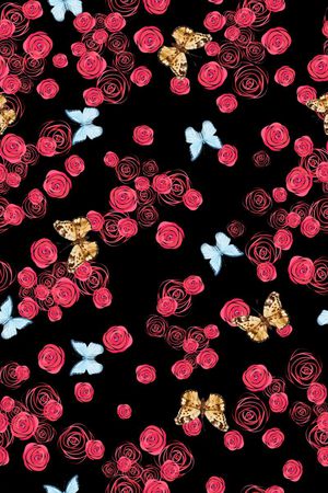 满花时尚印花华亿平台图片