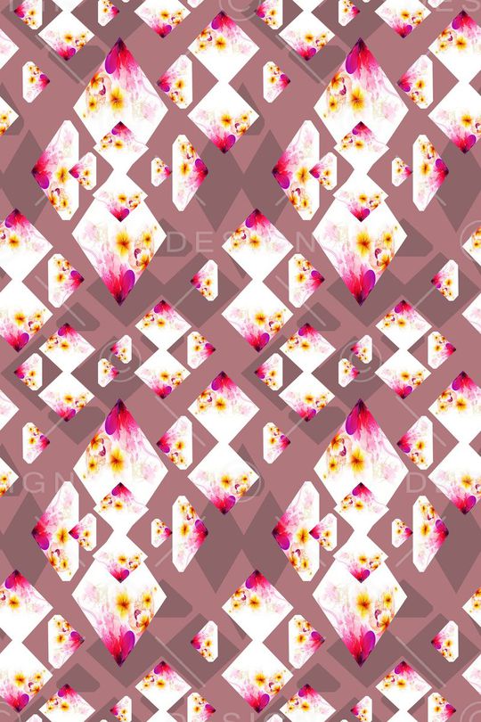 小方块印花华亿平台图片