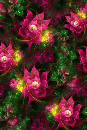 花朵印花华亿平台图片