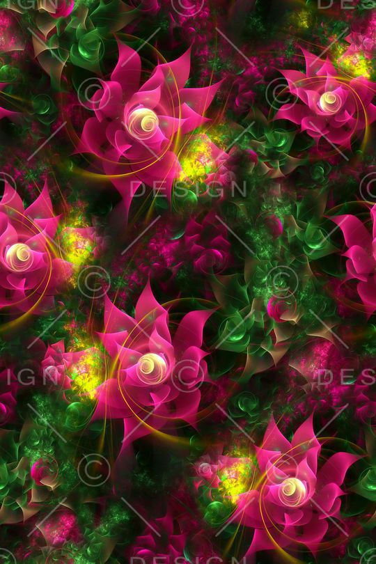 花朵印花华亿平台图片