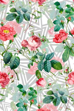 三角形印花华亿平台图片