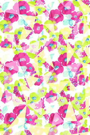 三角形印花华亿平台图片