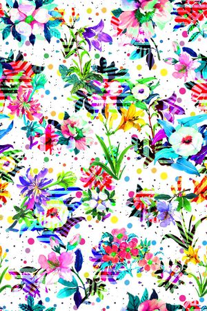 圆圈印花华亿平台图片