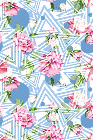 圆圈印花华亿平台图片