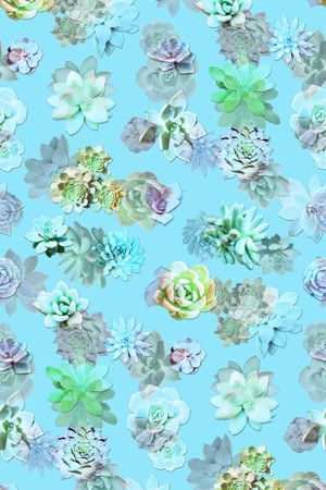 热带植物印花华亿平台图片