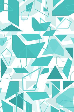 几何印花华亿平台图片