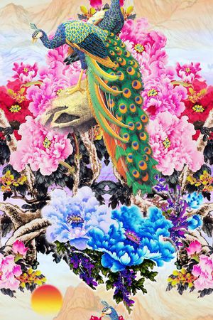 民族风印花华亿平台图片