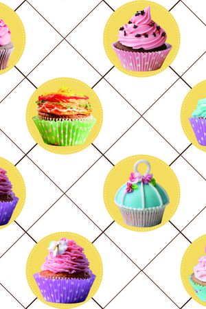 几何图案印花华亿平台图片