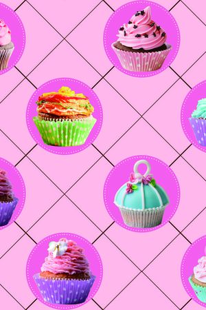 几何图案印花华亿平台图片