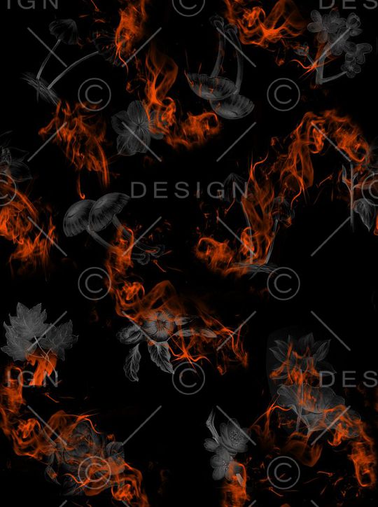 烟雾印花华亿平台图片