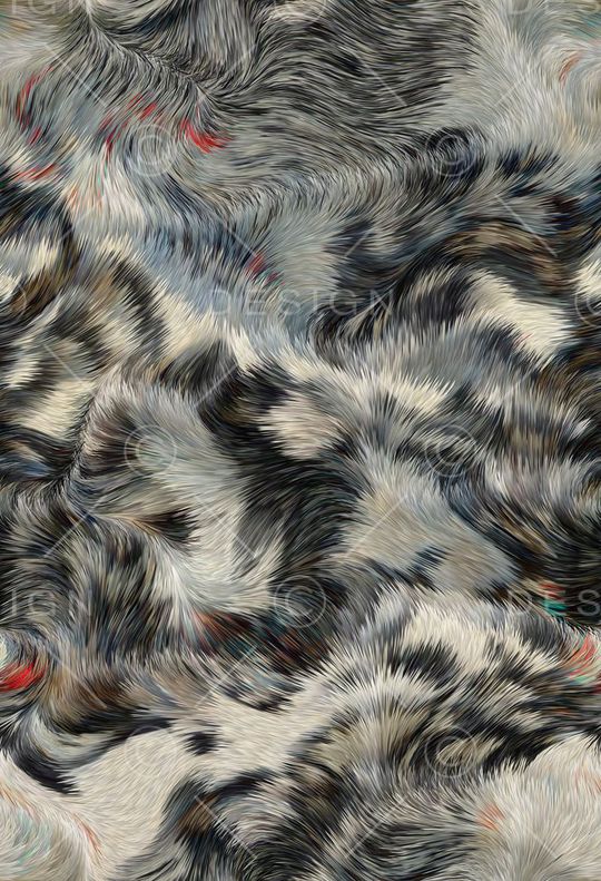 动物纹印花华亿平台图片