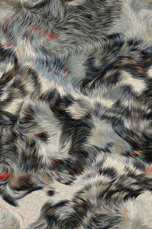 动物纹印花华亿平台图片