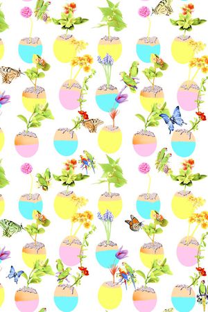 花朵印花华亿平台图片