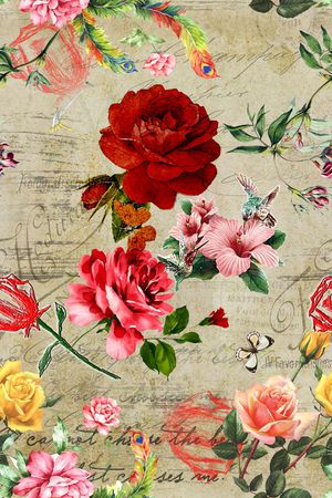 玫瑰印花华亿平台图片