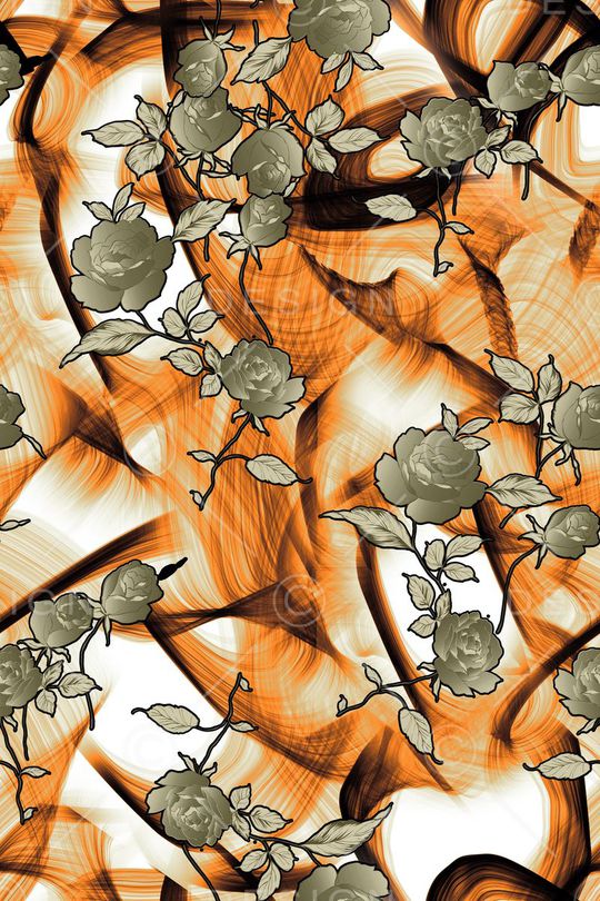 玫瑰印花华亿平台图片