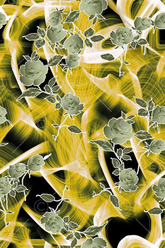 玫瑰印花华亿平台图片