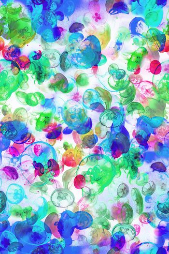 清新印花华亿平台图片