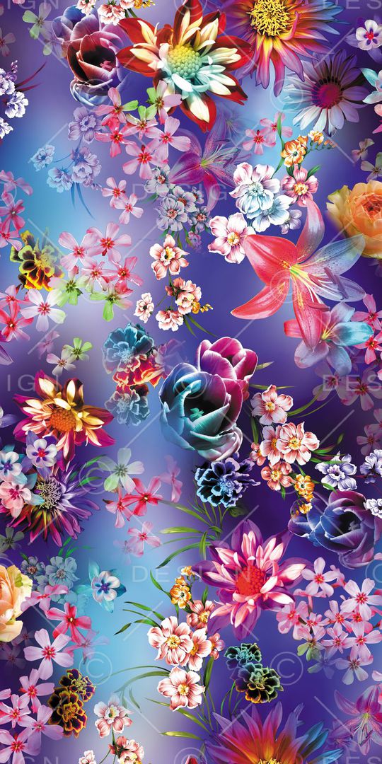 花朵印花华亿平台图片