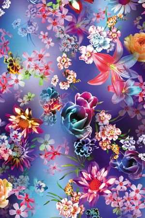 花朵印花华亿平台图片