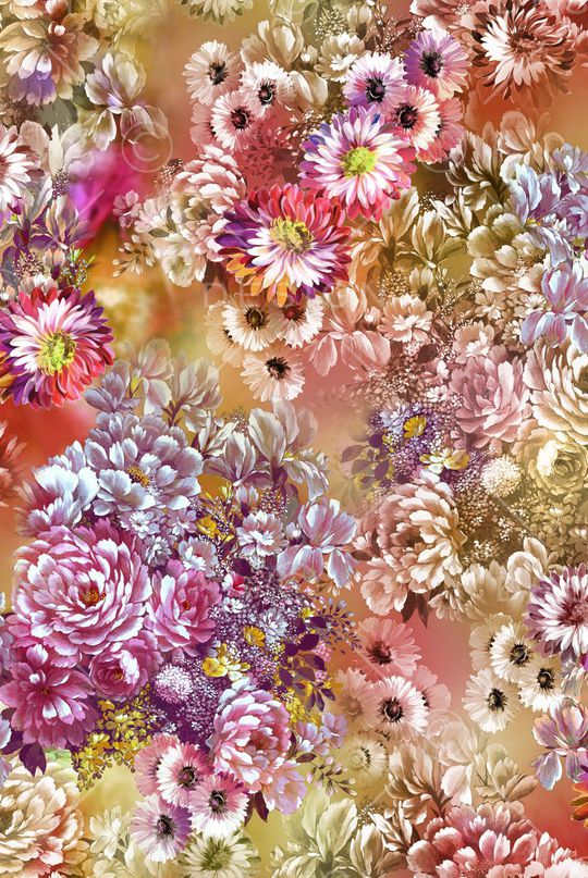 花朵印花华亿平台图片