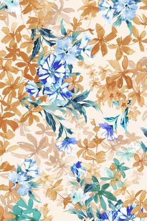 小碎花印花华亿平台图片