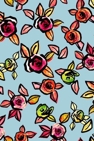 花朵印花华亿平台图片