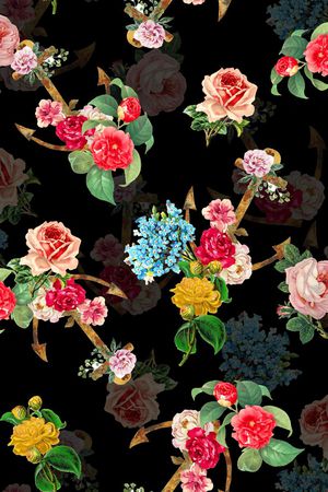 花朵印花华亿平台图片