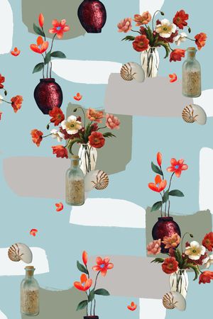 花朵印花华亿平台图片